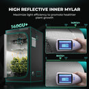 Mars Hydro Hydroponic 2x2 Grow Tent - 24''X24''X55''(60X60X140CM)