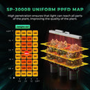 Mars Hydro SP 3000R 650-665nm Red Spectrum LED Grow Light For Greenhouse Supplemental Or Top Lighting