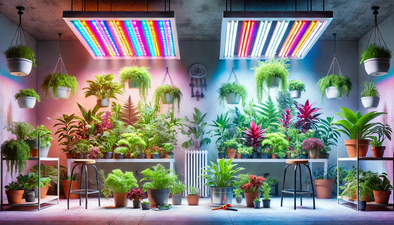 Glow Up Your Garden: The Ultimate Showdown Between LED and Fluorescent Grow Lights