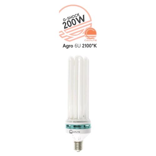 - NEW - CULTILITE G-SHOCK 200W AGRO - CFL LOW CONSUMPTION LAMP - 2100�K
