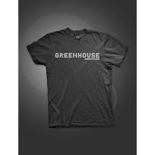 GREEN HOUSE T-SHIRT GREEN HOUSE DOTS MEN BLACK [M]