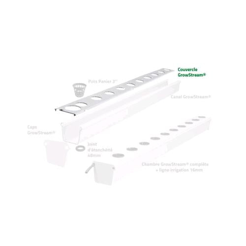 GHE/T.A. - COUVERCLE GROWSTREAM 40 - CV21112 - 2M