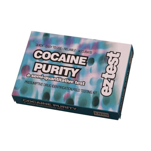 EZ TEST - KIT COCAINE PURITY - 5 TESTS