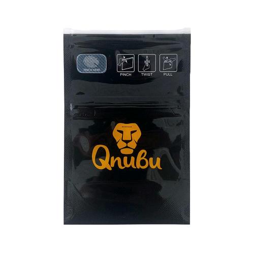 QNUBU - PRESS TO OPEN BAG - BUSTA DOYPACK DOPPIA ZIP - 50PZ 13X8.5CM