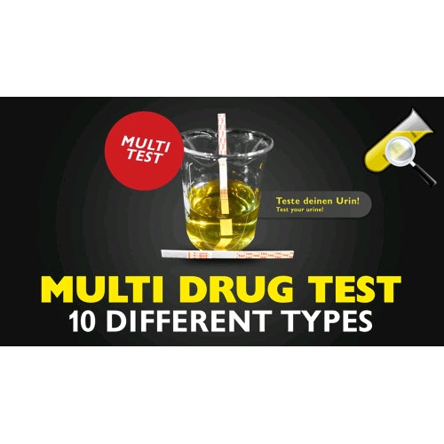 CLEANU - DRUG TEST - MULTI DRUG TEST - 10 TYPES