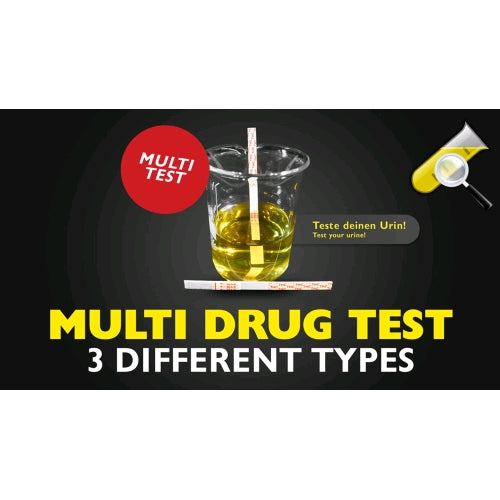 CLEANU - DRUG TEST - MULTI TEST AMP COC THC