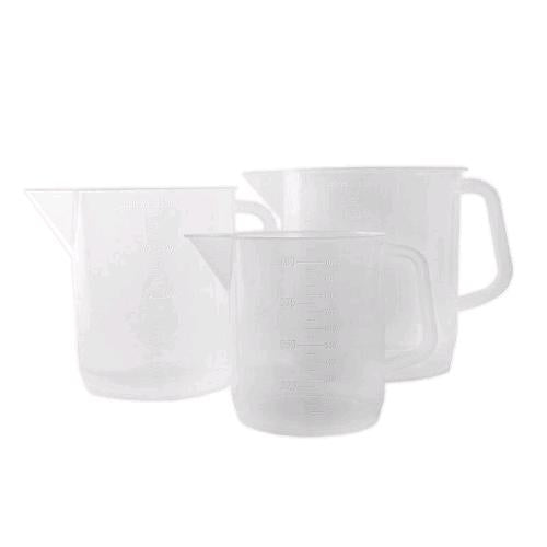 ROUND GRADUATED JUGS SHORT TYPE - 3000 ML
