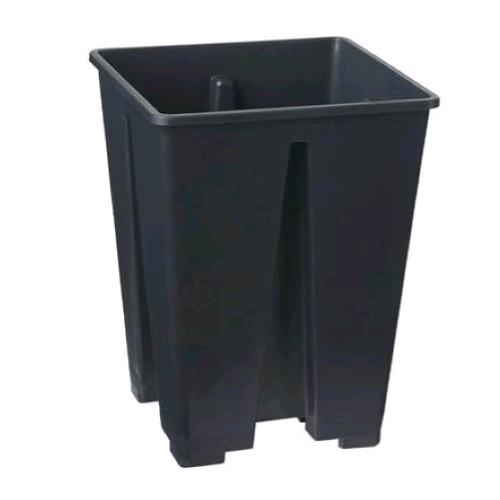 SQUARE PLANT POT 13X13X18  2.5L