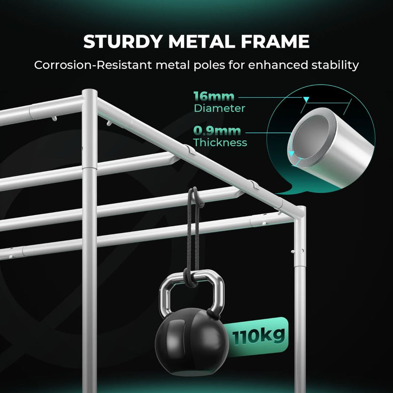 Mars Hydro Hydroponic 8x4 Grow Tent - 96''X48''X80''(240X120X200cm)