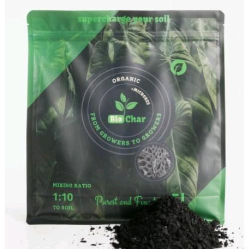 CO2 BAG - BIOCHAR + MICROBES - 5 LT