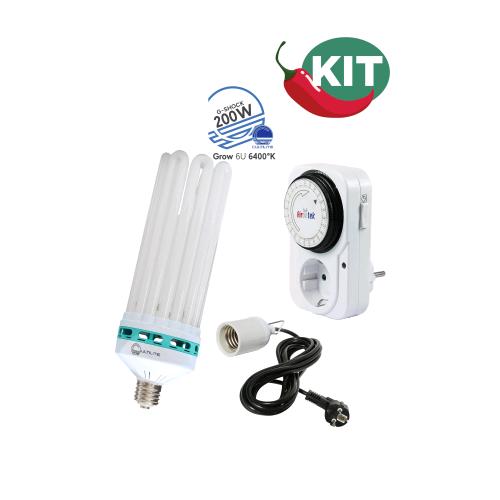 KIT PEPPER 200W CFL GROW