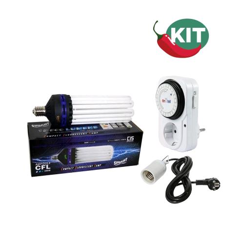 KIT PEPPER 300W CFL GROW