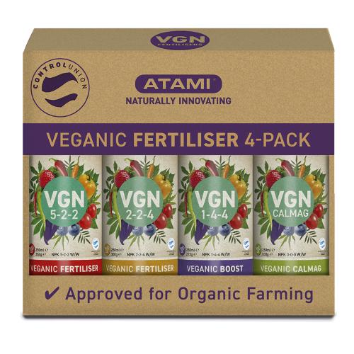 ATAMI - VGN - VEGANI FERTILISERS  4-PACK  - 250ML