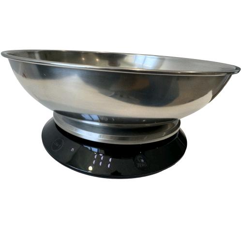 QNUBU - 
DIGITAL SCALE WITH BOWL - EQUAL BOWL - (1G TO 5000G - 0ML TO 5000ML)