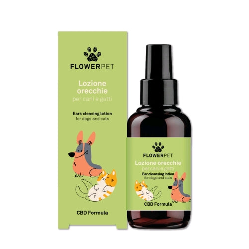 FLOWER FARM - CBD EAR LOTION FOR DOGS AND CATS - 100 ML