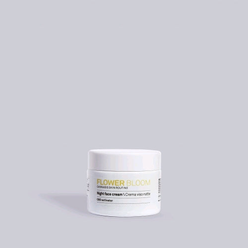 FLOWER FARM - NOURISHING NIGHT FACE CREAM WITH CBD 50ML