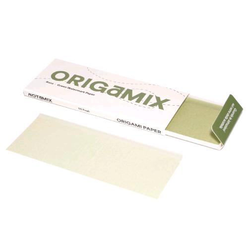 ORIGAMIX - ORIGAMI PAPER - FROG - GREEN WATERMARK PAPER - BOX OF 50 BOOKLETS WITH 50 SHEETS