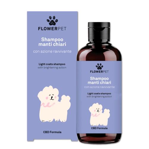 LIGHT COAT SHAMPOO WITH REVITALIZING ACTION 250ML - FLOWER PET