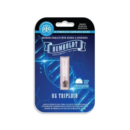 HUMBOLDT SEED COMPANY - OG TRIPLOID AUTO - 3 SEEDS