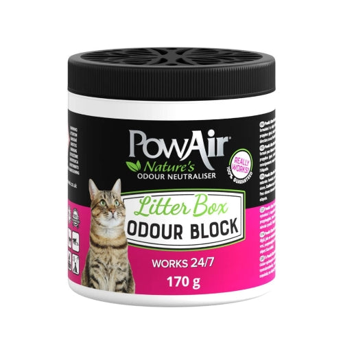 POW AIR - LITTER BOX - ODOUR BLOCK - 170GR
