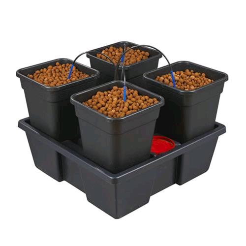 WILMA - GROWSYSTEM 4 LARGE (4X11L) 75X75X20 CM