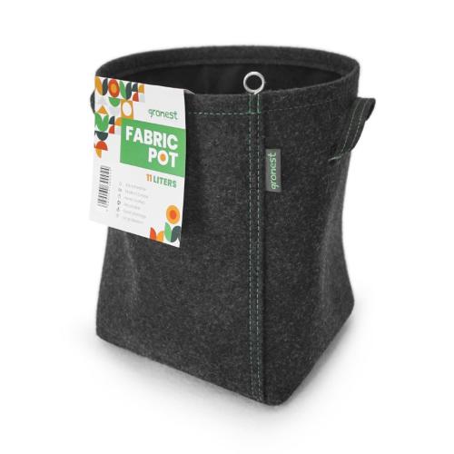GRONEST - FABRIC POT - CLASSIC - 350G/M2 WITH HANDLESS - 11L