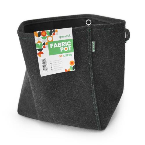 GRONEST - FABRIC POT - CLASSIC - 350G/M2 WITH HANDLESS - 39L