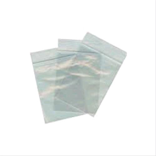 TRANSPARENT ZIP BAG 8X12CM