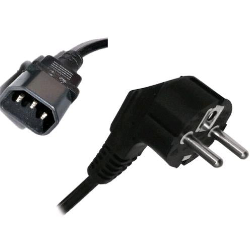 CABLE IEC PLUG R25 + SCHUKO PLUG 3X1 16/A 140 CM