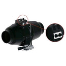 VENTS - TTM200UN �200 - 810-1020MC/H - MIXFLOW ACOUSTIC FAN+SPEED CONTROLLER+TEMPERATURE SENSOR