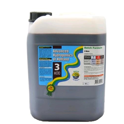 ADVANCED HYDROPONICS - DUTCH FORMULA MICRO - 10L