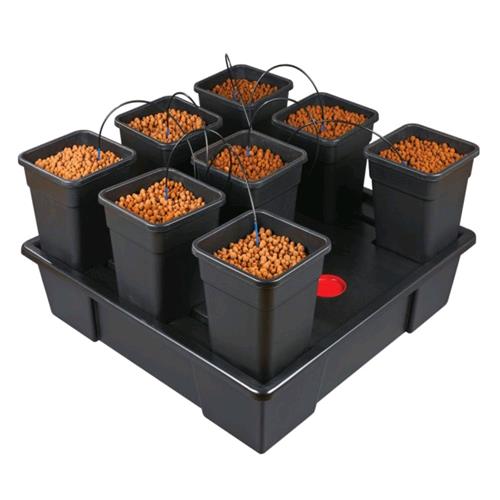 WILMA - GROWSYSTEM 8 XXL (8X18L) 115X115X20CM