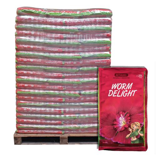 PALLET -  ATAMI WORM-HUMUS 20L (100 BAGS)