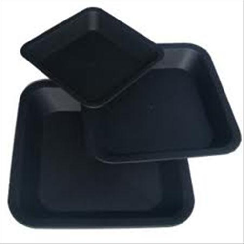 SQUARE PLANTPOT SAUCER 36.5X36.5X4 CM (FOR 30L POTS)