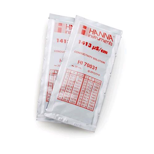 HANNA CALIBRATION SOLUTION EC 1,413 SACHET 20 ML (25PCS)