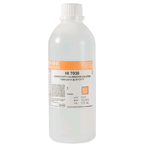 HANNA CALIBRATION SOLUTION EC 12880 BOTTLE 500ML