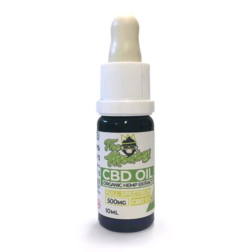 THE MONKEY - CBD OIL 5% - 500MG -10ML