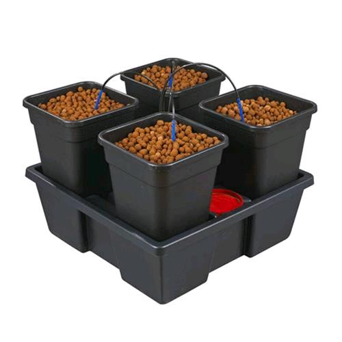 WILMA - GROWSYSTEM 4 LARGE (4X18L) 75 CMX75 CMX20 CM