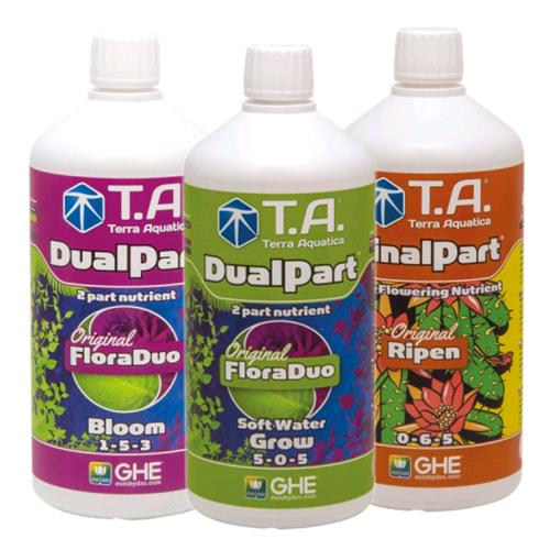 TERRA AQUATICA (GHE) - STARTER KIT DUALPART SOFT WATER 3X500ML