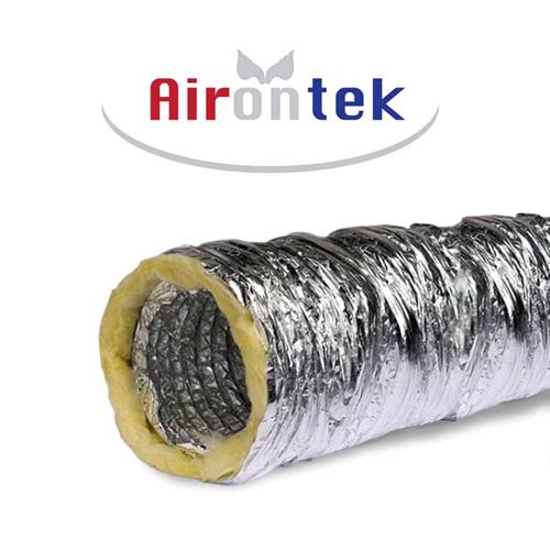 AIRONTEK - SOUND PROOF FLEXIBLE ALUMINIUM DUCTING -  (/) 200 - 10 MT