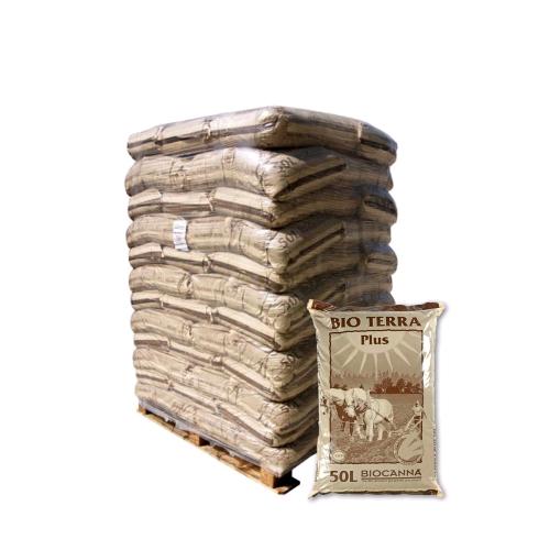 PALLET BIOCANNA TERRA PLUS 50L (60 BAGS)