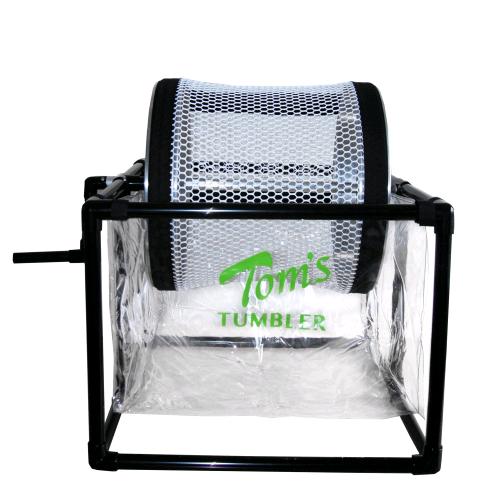 TOMS TUMBLER - TTT 1600 HAND CRANK TABLE TOP DRY TRIMMER