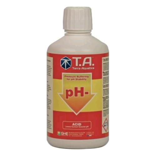 TERRA AQUATICA (GHE) -  PH DOWN (-) - 500ML