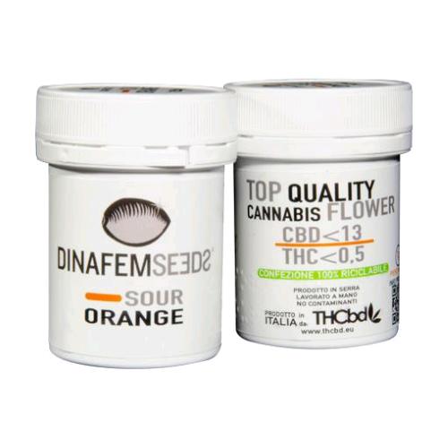 THCBD - SOUR ORANGE - 2.5GR <0,5%