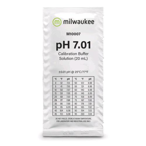 MILWAUKEE - M10007B - PH 7.01 CALIBRATION BUFFER SOLUTION - 20 ML