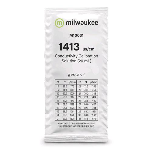 MILWAUKEE - M10031B - CALIBRATION BUFFER SOLUTION EC 1413 �S/cm - 20 ML