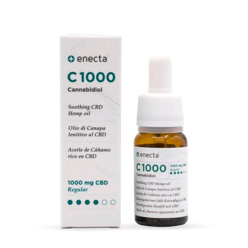ENECTA - CLINE HEMP OIL - 10ML - 1000MG CBD (10%)