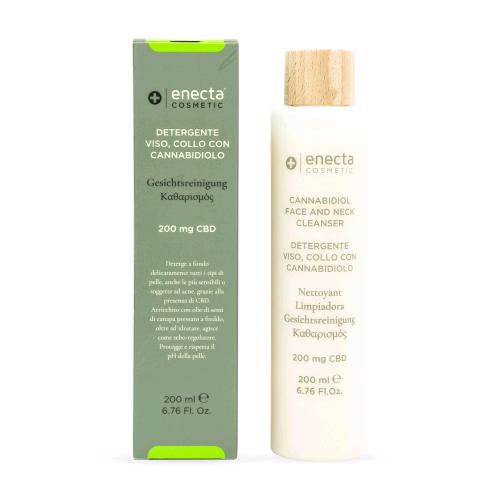 ENECTA - COSMETIC LINE - FACE AND NECK CLEANSER 200MG CBD