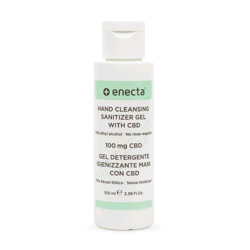 ENECTA - COSMETIC LINE - HAND CLEANSING SANITIZER GEL WITH CBD - 100ML