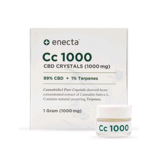 ENECTA - CC 1000 - CBD CRYSTALS 99% - 1000MG